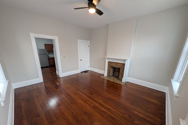 Living Room - Huge 1 Bedroom with Living Room and Dine-In Kitchen, Walk to Campus Apartments