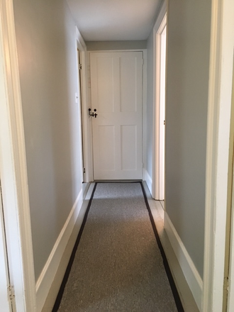 View: Your hall from top of your stairs. - 10min walk to BC Law & shuttle. No fee. Sunny, cozy & quiet. Utilities, laundry inclu. Pkg avail.