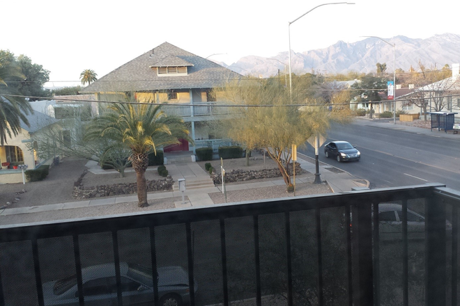 View from the Balcony - Campus Walk Condominiums