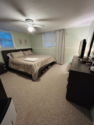 Bedroom 1 - Affordable and safe two bedroom apartment, utilities included, ideal Decatur location.