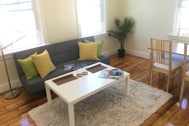 Living room - 2BR on Wickenden – All Utilities! Walk to Brown, Hardwood Floors, Perfect Location!