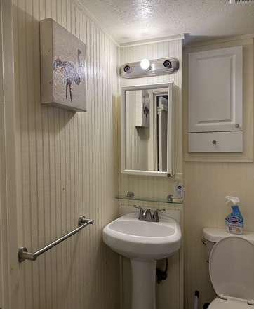 Bathroom - Has a shower to the right (no bathtub) - 2 Bed 1 Bath Inman Square Apartments
