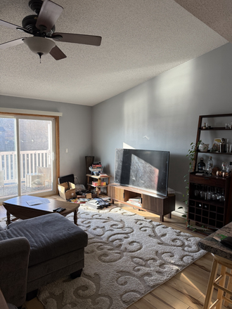 Living Room - 2BR Condo a short walk from Hospital & College of Dentistry