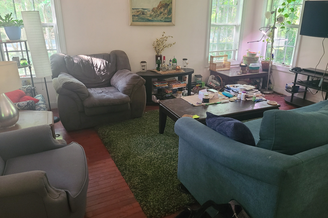 Living Room - Carrboro Grad Housing House