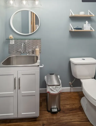 Basement half bath - Entire House in Foscoe with Mountain Views
