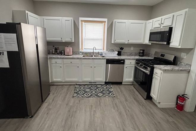 Kitchen - Newly remodeled fully furnished. Female tenants only. Close to Campus. Private Bath.