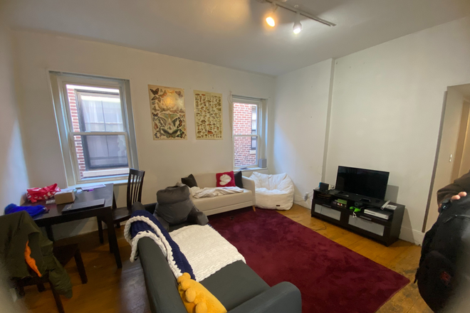 living room - 16 Royce rd  Allston  Large 2  bed rooms 1 bath room near B and D linenear Beacon St. Condo