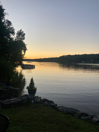 Beautiful sunset - Coventry Lake House