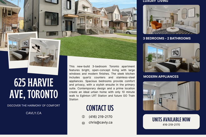 Brochure - Brand New 3 bed, 2 bath, 1000+ square foot multiplex unit
