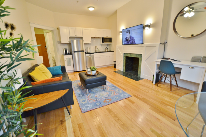 Living - NEW FURNISHED ONE BEDROOM in FENWAY Everything you  may Need  move in NOW Apartments