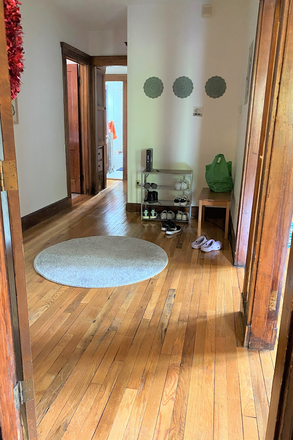 Front hallway, foyer - Large 3BR in Jamaica Plain - Short Walk to Orange Line