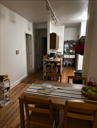 Dining table and kitchen - Fall Sublet 2 mins away from campus Apartments