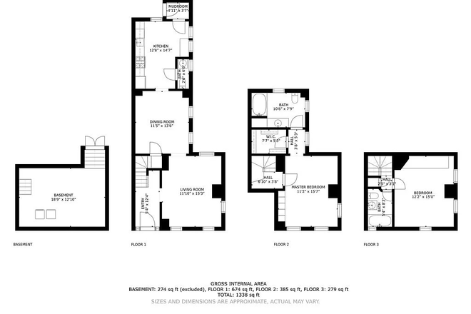 Floorplan - Charming 2bd/2.5bath townhouse close to everything you need!