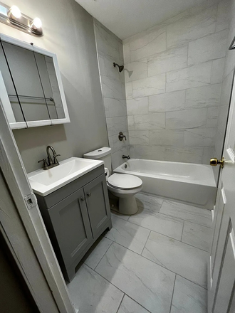 bathroom (now furnished) - SW ATL Duplex Duplex