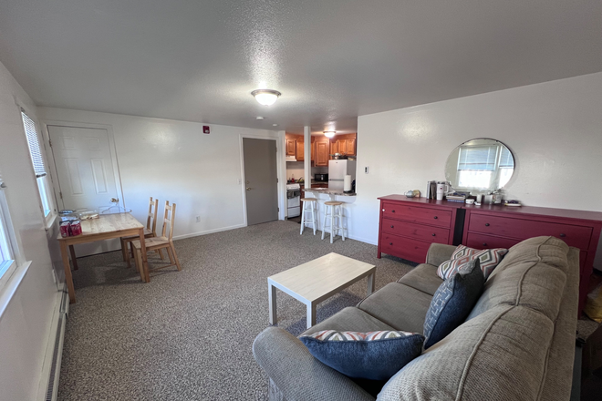 Living area - 1B1B crestview apartment(practically on campus)