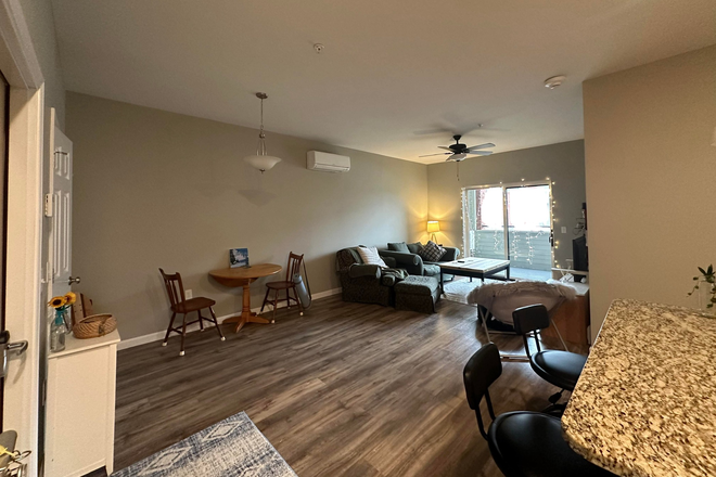 living room - New Apartment in Williston - 1 room available for lease takeover in 2bd/2ba