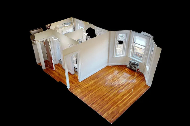 Floor plan - Studio with park view