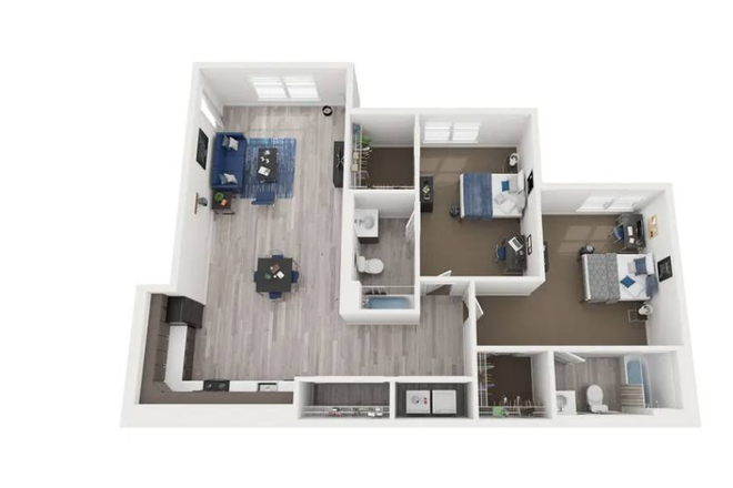 Flat Unit of Park West - Park West Flats 2x2 Apartment -- Close to campus with bus route to MSC