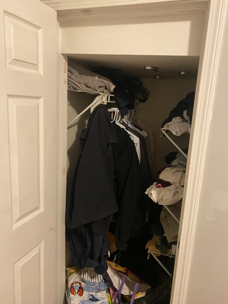Bedroom closet - 8 Montfern Avenue Apartments