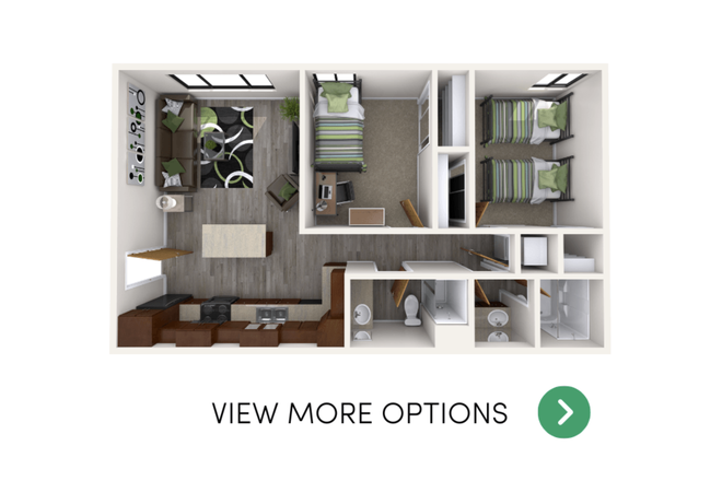 layout - Cedar Village Apartments, Patio included, Close to Broad College, Next to Grand River