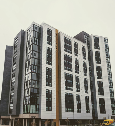 Exterior view of Rise on Chauncey - RISE on Chauncey – Official Relet | Private Bed & Bath | Walk to Purdue