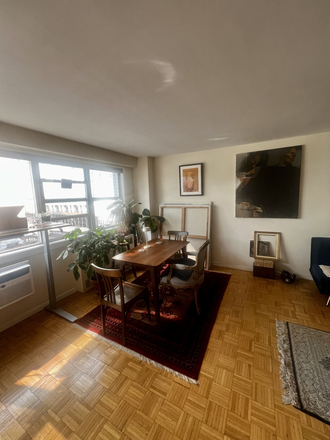 Living room - Sunny minimal, clean studio, lots of light, walking distance to everything Apartments