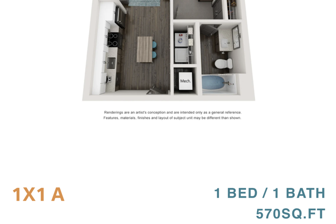 1 bedroom, Private Bathroom, Balcony, Washer/Dryer. - Theory Gainesville