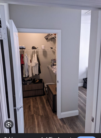 Closet - The aves at twelve 100 Apartments