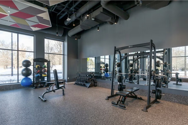 Excercise room - LEASE TAKEOVER — FIELDSTONE, UMass Amherst Apartments