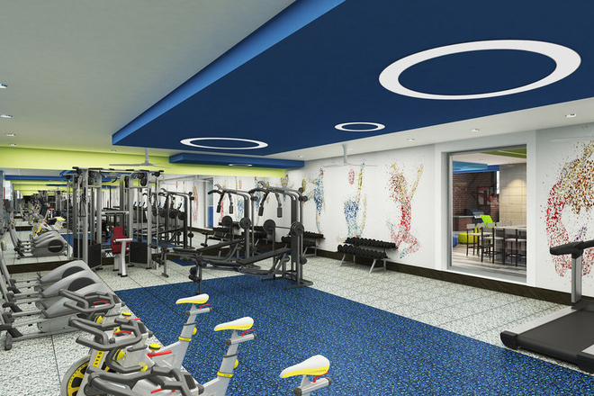 fitness room - The Metropolitan Room 602 Apartments