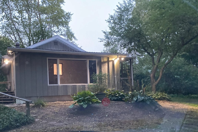 This is the back of the home. - Conveniently located country house  close  to Notre Dame