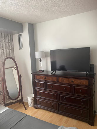 Bedroom TV - Private Fully Furnished Single Occupancy Bedroom