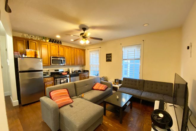 Living Room and Kitchen - Stainless Steel, Granite | Deck | Laundry in Unit | Spacious Bedrooms Apartments