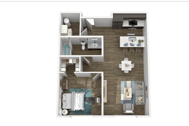 Floor - Wabash Lofts (1b/1b) Sublease First Month Free