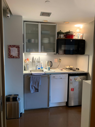 Kitchen - Fully furnished beautiful studio apartment, close to Harvard Law School and Harvard Yard
