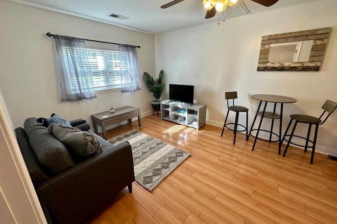 Living room - Private Suite Near Downtown House