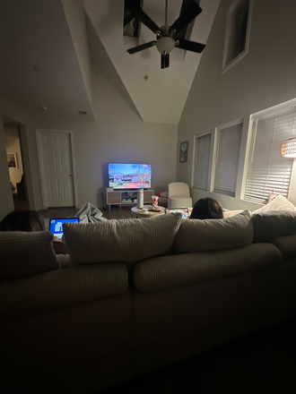 MAIN FLOOR LIVING ROOM-- FURNISHED - 1146 Pleasant Street Apt. C- Spring & Summer Sublease *REDUCED RENT PRICE*