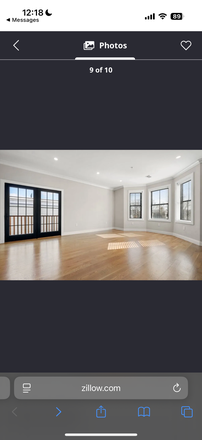 Living room - Jamaica Plain Apartment Sublet Close to Orange Line