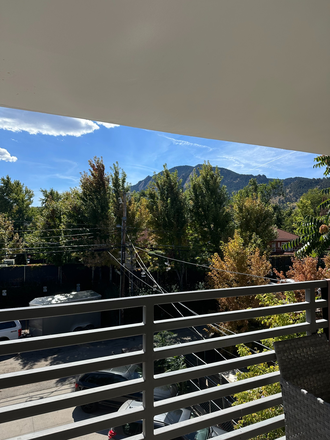 View from deck - University Ave Apartment