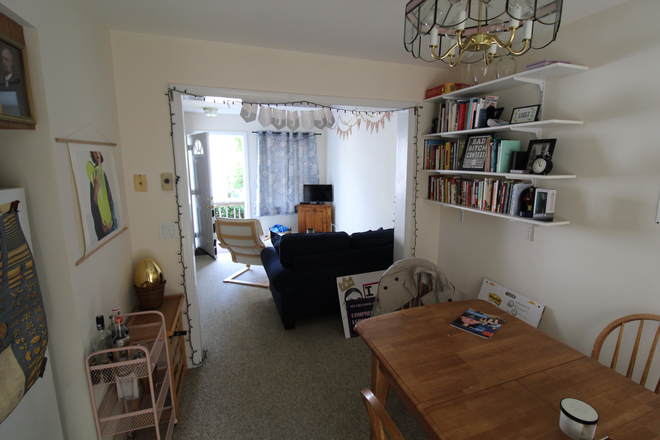 3 - Townhouse with equal sized bedrooms, 1.5 baths, parking.