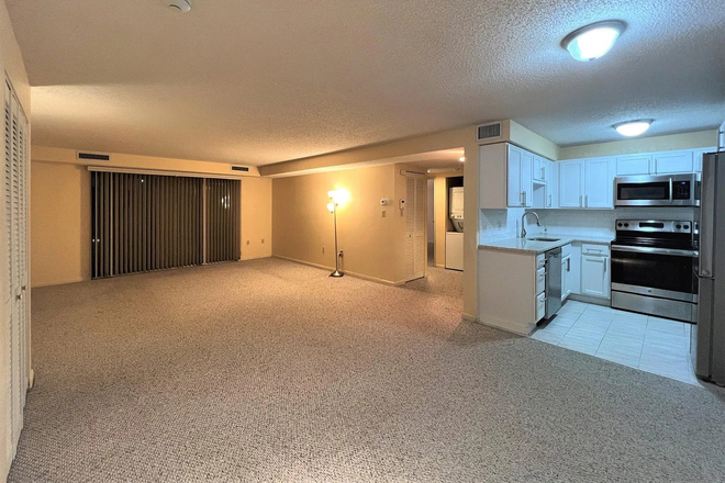 Living room area (before it was furnished) - 23 Elm Street Apartments