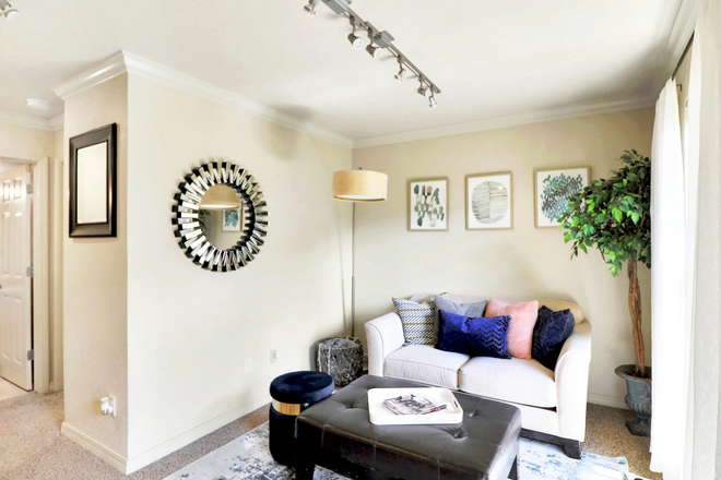 Living Room - 1bd/1ba at Garden Park Apartments