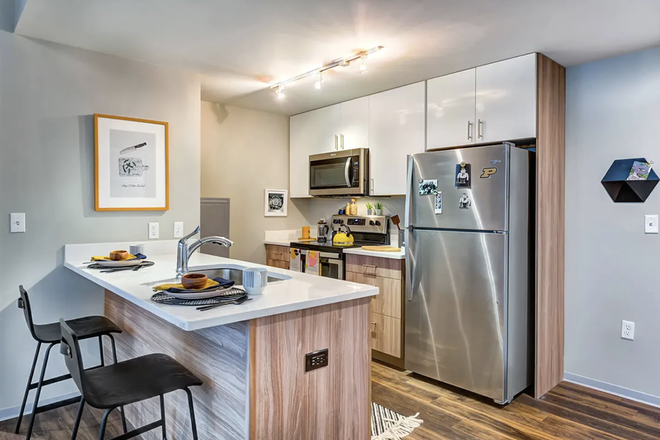 Kitchen - Rise on Chauncey Apartments