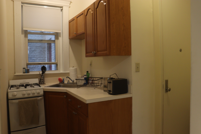Kitchen - (Single/No Roommates) Large Studio June/July/August 2026 Sublet Apartments