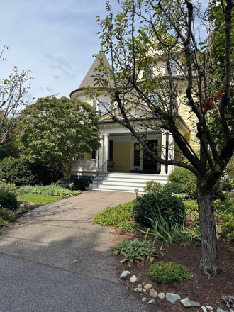 Front pathway - Private BR and Bath in quiet Victorian House in West Newton