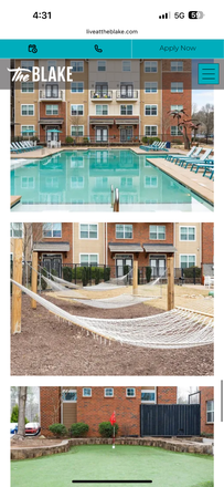 Outdoor area - The Blake Close to Campus! Apartments