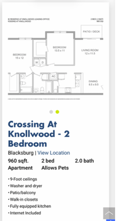 floor plan - Knollwood Reserve/ The Crossing