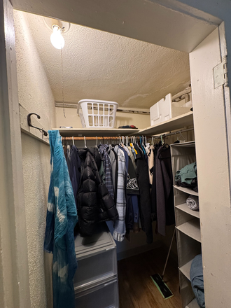 Closet - Private 1 Bedroom Apartment on the Hill