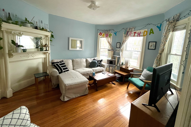Living room - Graduate Student Apartment near Davis/Ball Square/Tufts Campus
