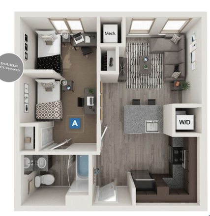 Astoria Floorplan - The Standard at Berkeley